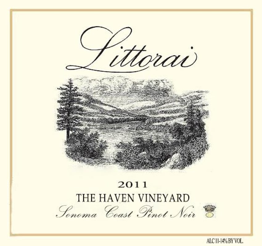 Littorai The Haven Vineyard Pinot Noir 2011 Front Label