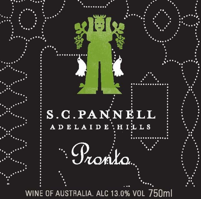 SC Pannell Pronto Bianco 2010 Front Label