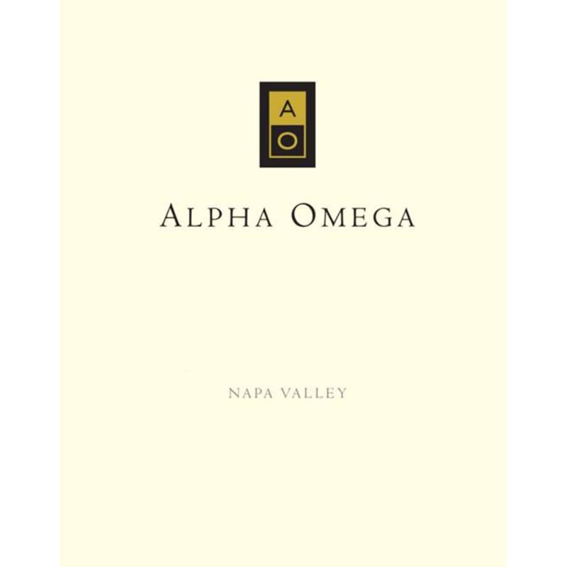 Alpha Omega Cabernet Franc and Petit Verdot 2010 Front Label