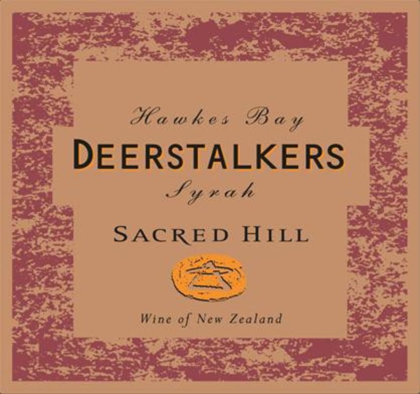 Sacred Hill Deerstalkers Syrah 2013 Front Label