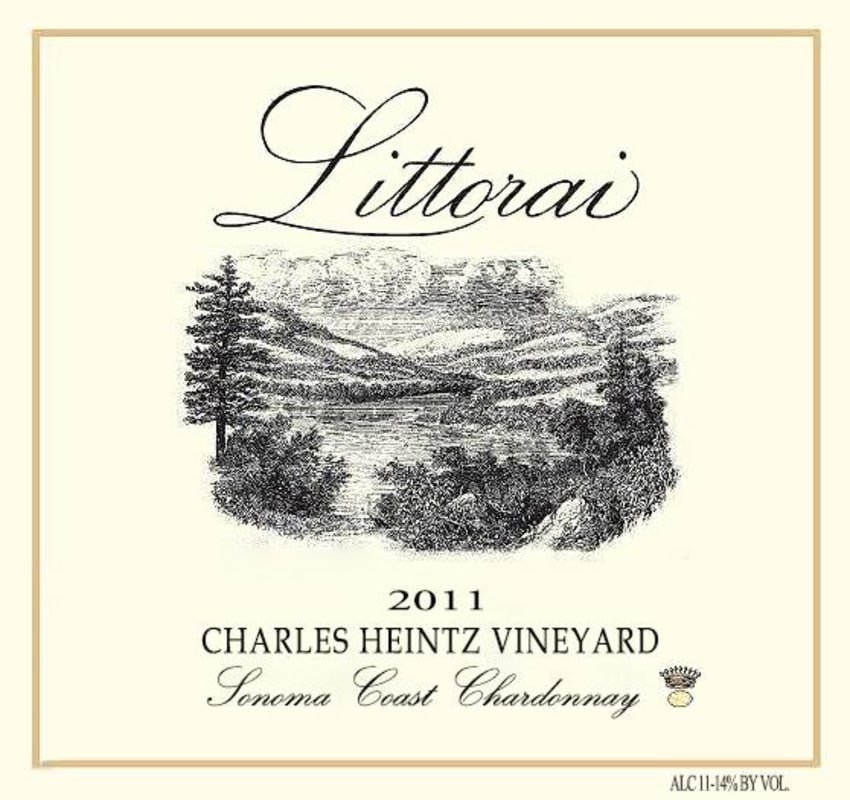 Littorai Charles Heintz Vineyard Chardonnay 2011 Front Label