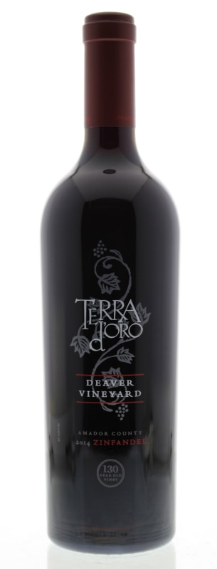 Terra d'Oro Deaver Old Vine Zinfandel 2014 Front Bottle Shot