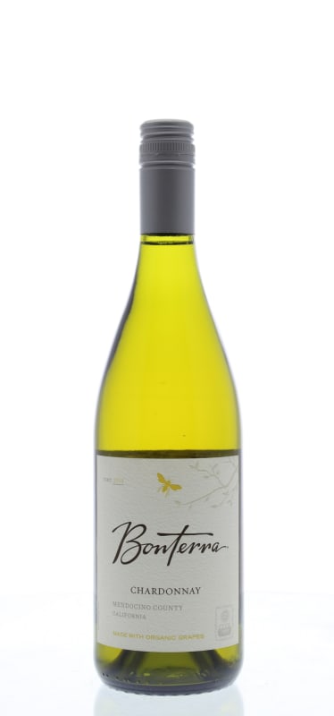 Bonterra Organically Grown Chardonnay 2014 Front Bottle Shot