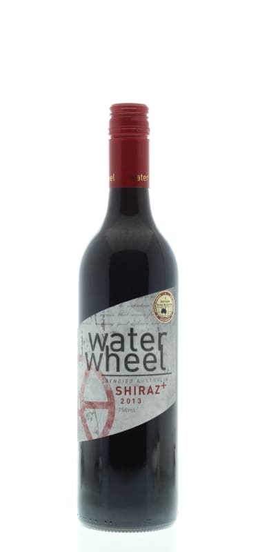 Water Wheel Shiraz + 2013 Front Bottle Shot
