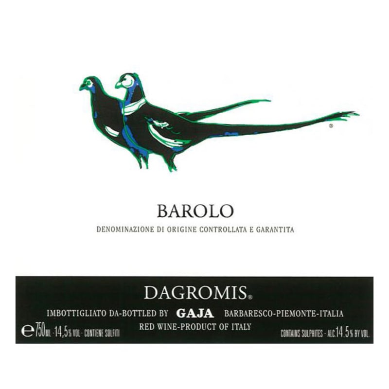 Gaja DaGromis Barolo 2011 Front Label