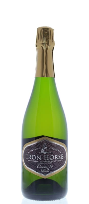 Iron Horse Cuvee 50 2010 Front Bottle Shot