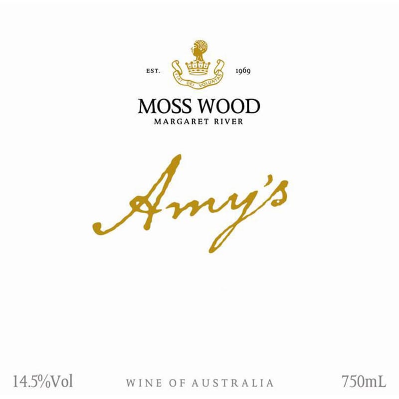 Moss Wood Amy's Blend 2014 Front Label