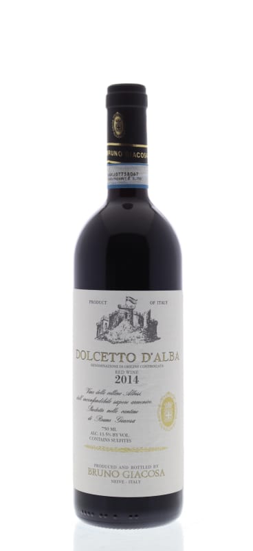Bruno Giacosa Dolcetto d'Alba 2014 Front Bottle Shot