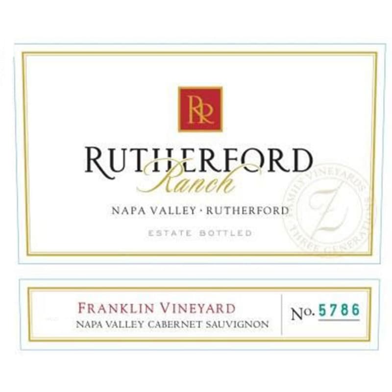 Rutherford Ranch Franklin Vineyard Cabernet Sauvignon 2005 Front Label