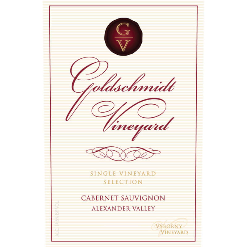 Goldschmidt Vineyard Vyborny Vineyard Cabernet Sauvignon 2005 Front Label