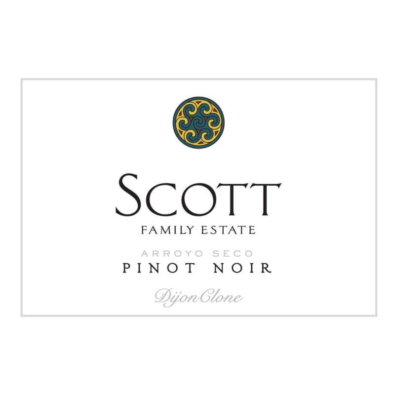 Scott Family Estate Arroyo Seco Pinot Noir 2010 Front Label