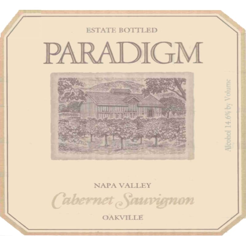 Paradigm Cabernet Sauvignon 2004 Front Label