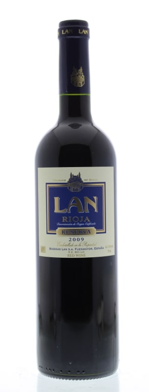 Bodegas Lan Rioja Reserva 2009 Front Bottle Shot