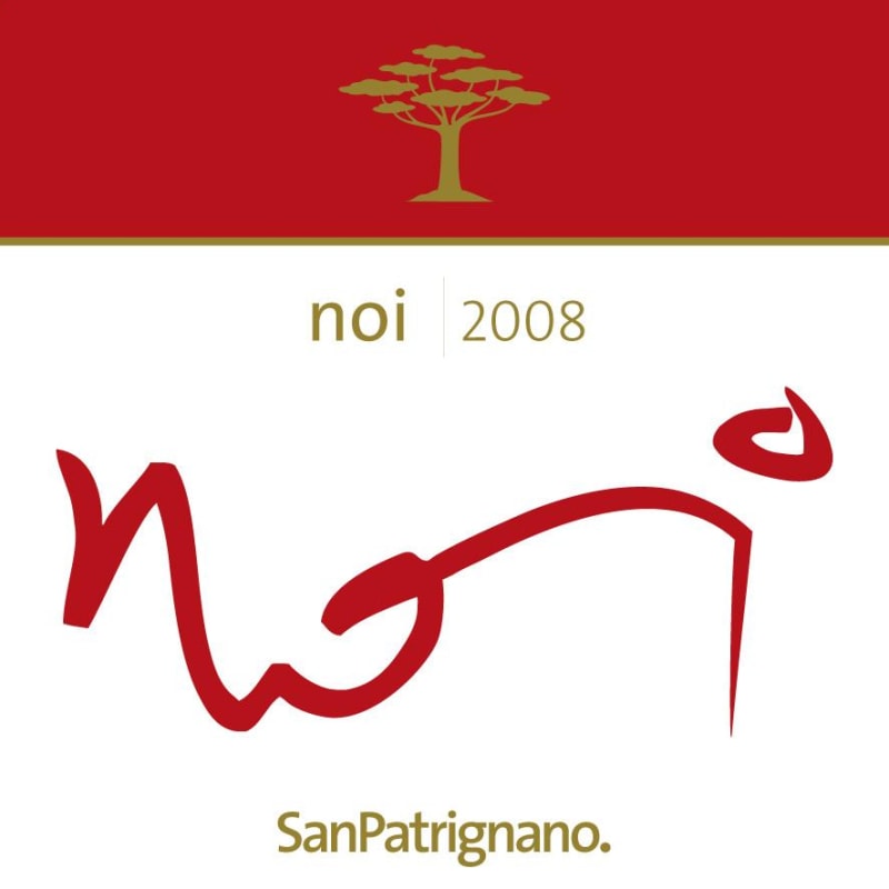 San Patrignano Colli di Rimini Noi Rosso 2008 Front Label