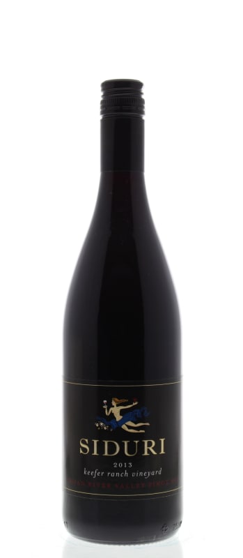 Siduri Keefer Ranch Vineyard Pinot Noir 2013 Front Bottle Shot