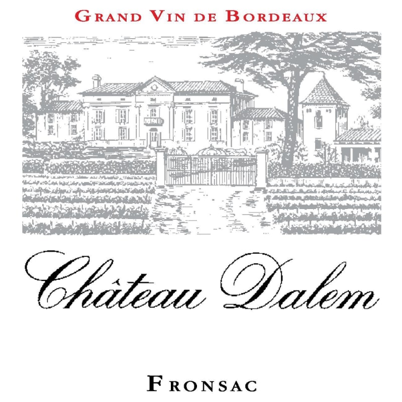 Chateau Dalem 2015 Front Label