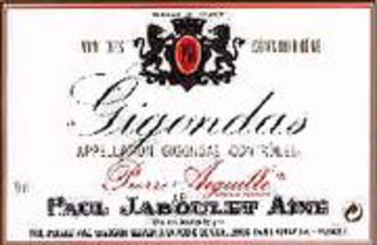Jaboulet Pierre Aiguille Gigondas 1998 Front Label