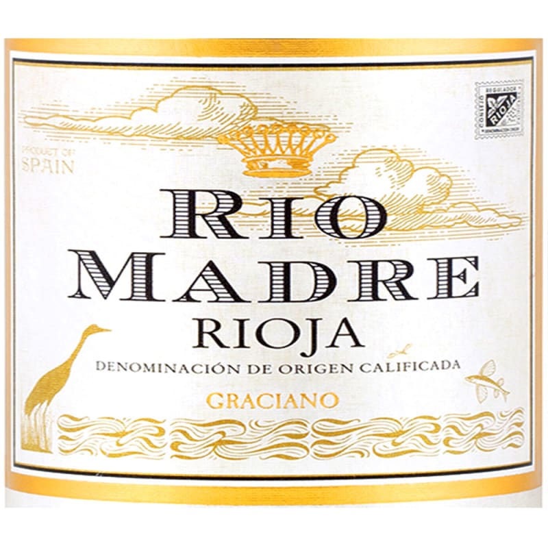 Bodegas y Vinedos Ilurce Rio Madre Graciano 2014 Front Label