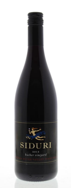 Siduri Bucher Vineyard Pinot Noir 2013 Front Bottle Shot