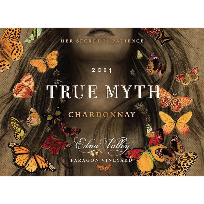True Myth Chardonnay 2014 Front Label