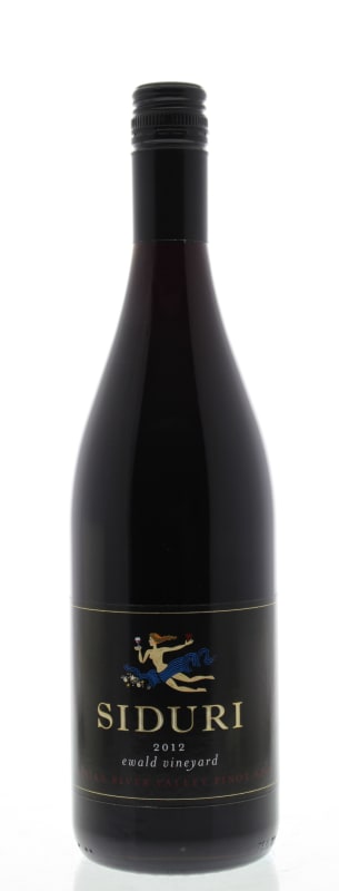 Siduri Ewald Vineyard Pinot Noir 2012 Front Bottle Shot
