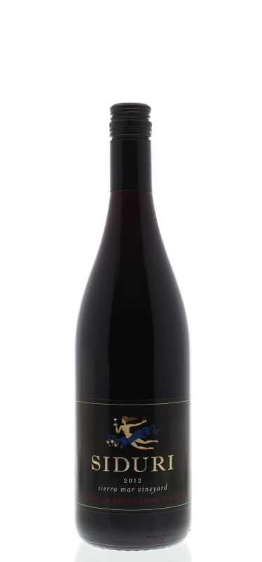 Siduri Sierra Mar Vineyard Pinot Noir 2012 Front Bottle Shot