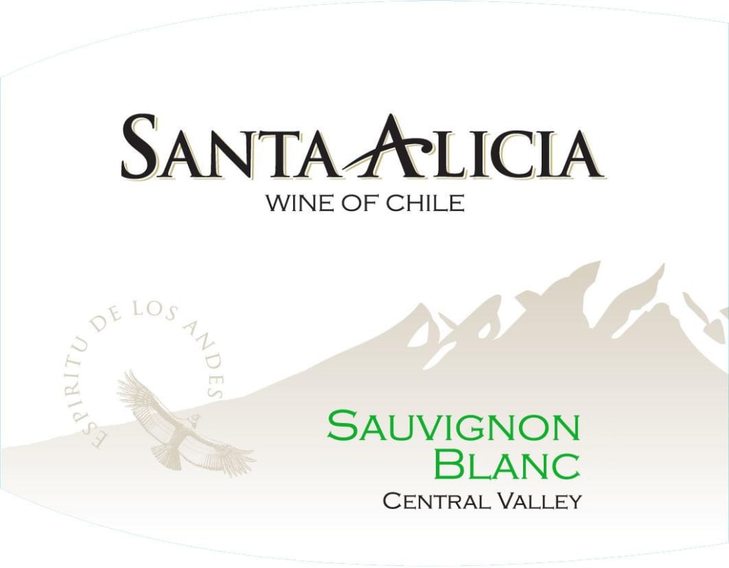 Santa Alicia Sauvignon Blanc 2014 Front Label