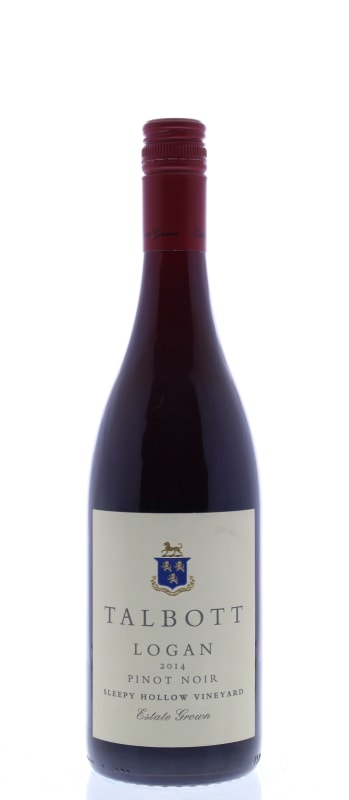 Talbott Logan Pinot Noir 2014 Front Bottle Shot