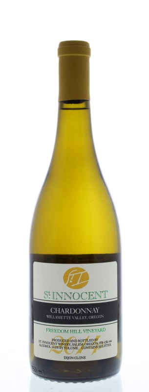St. Innocent Freedom Hill Chardonnay 2014 Front Bottle Shot