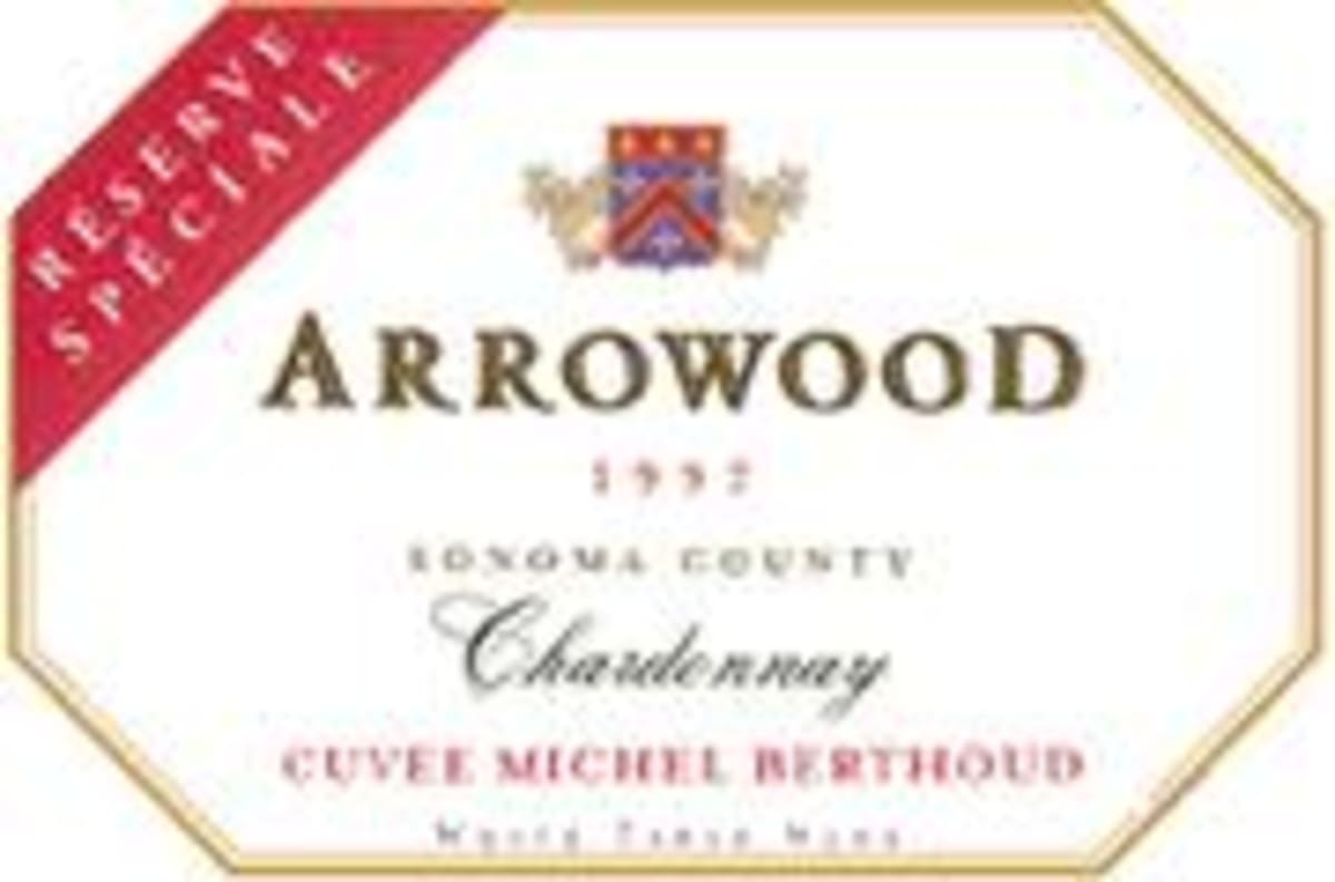 Arrowood Reserve Speciale Chardonnay 1997 Front Label