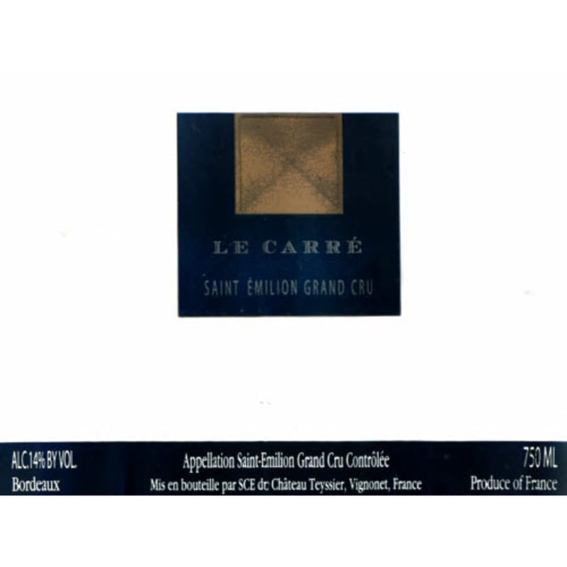 Le Carre 2012 Front Label