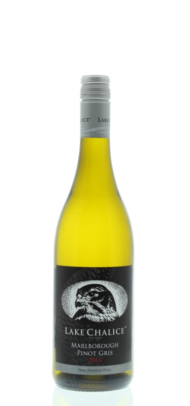 Lake Chalice Pinot Gris 2015 Front Bottle Shot