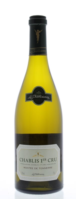 La Chablisienne Chablis Montee de Tonnerre Premier Cru 2013 Front Bottle Shot