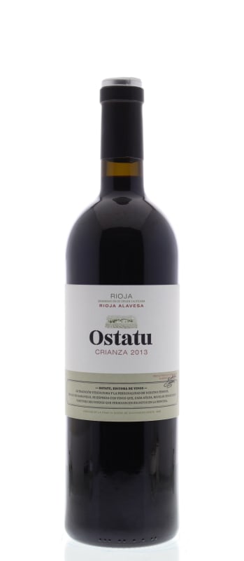 Ostatu Rioja Crianza 2013 Front Bottle Shot