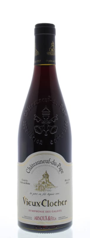 Arnoux et Fils Chateauneuf-du-Pape Vieux Clocher 2012 Front Bottle Shot