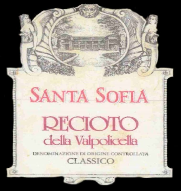Santa Sofia Recioto della Valpolicella Classico 2007 Front Label