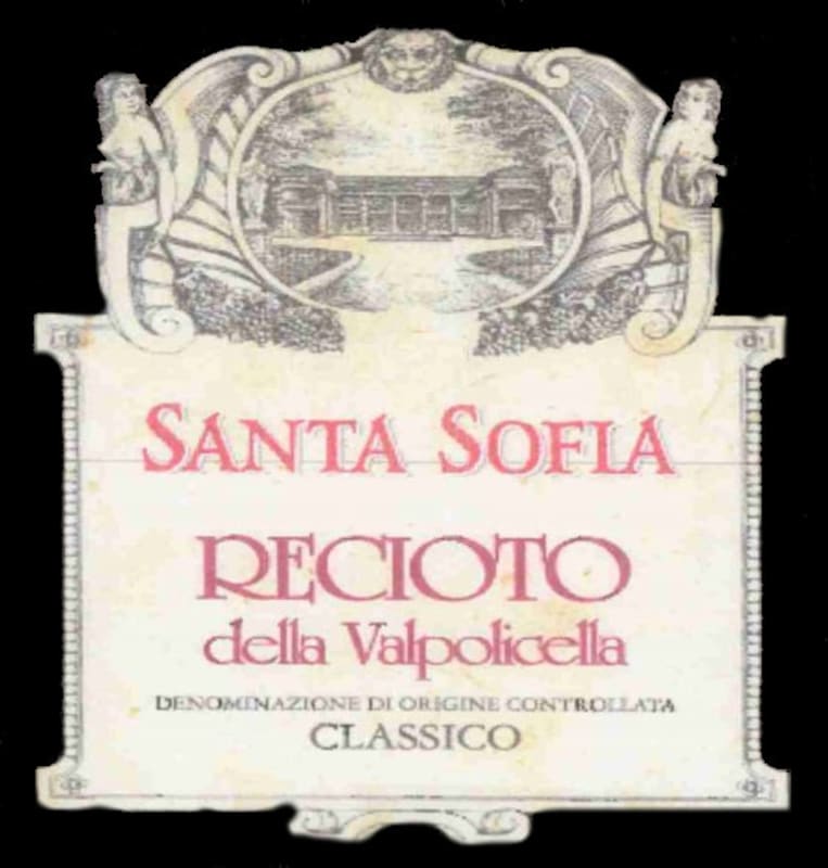 Santa Sofia Recioto della Valpolicella Classico 2006 Front Label