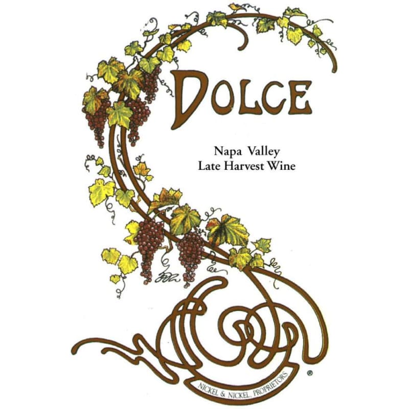 Dolce (375ML half-bottle) 2010 Front Label