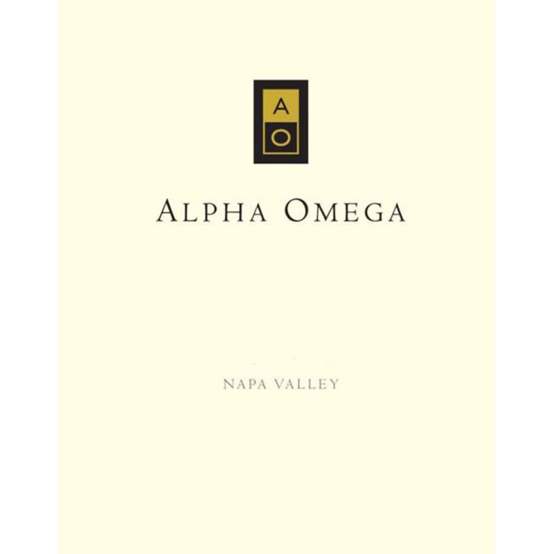 Alpha Omega Merlot 2007 Front Label