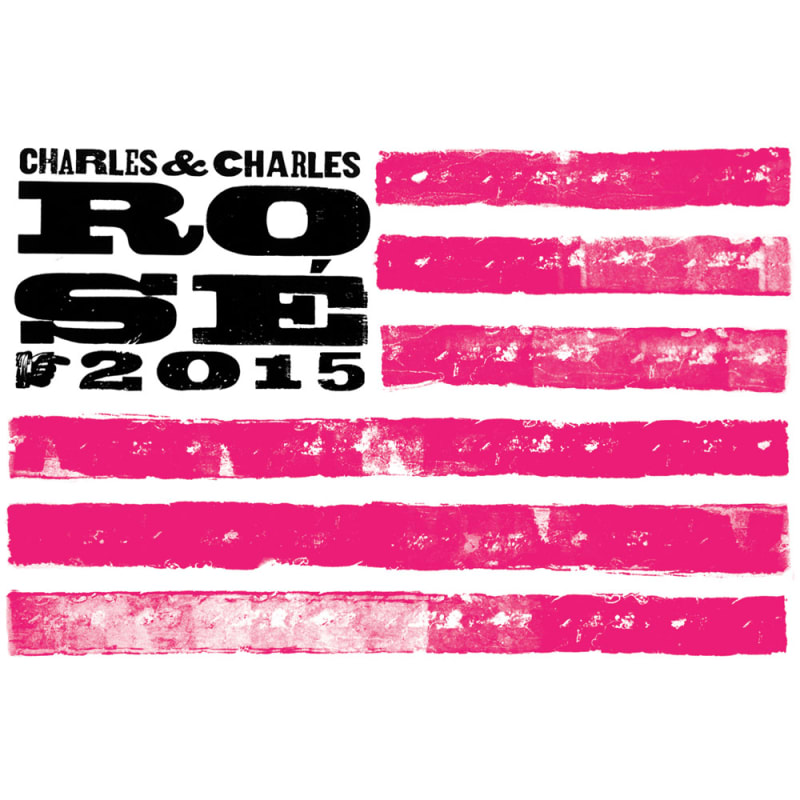 Charles & Charles Rose 2015 Front Label