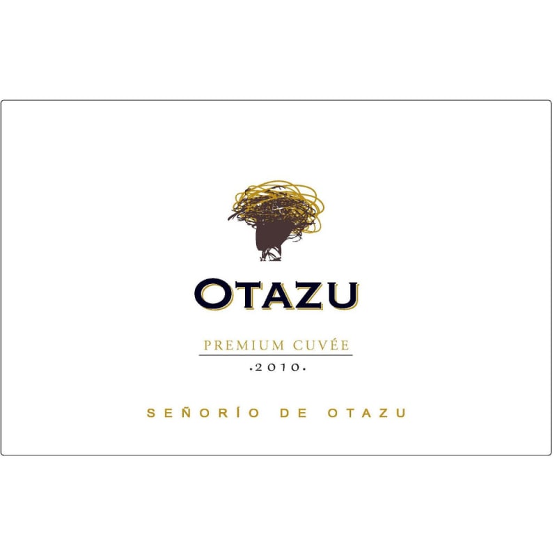Otazu Premium Cuvee 2010 Front Label