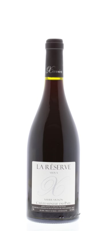 Xavier Vins Chateauneuf-du-Pape La Reserve VII IX X Front Bottle Shot