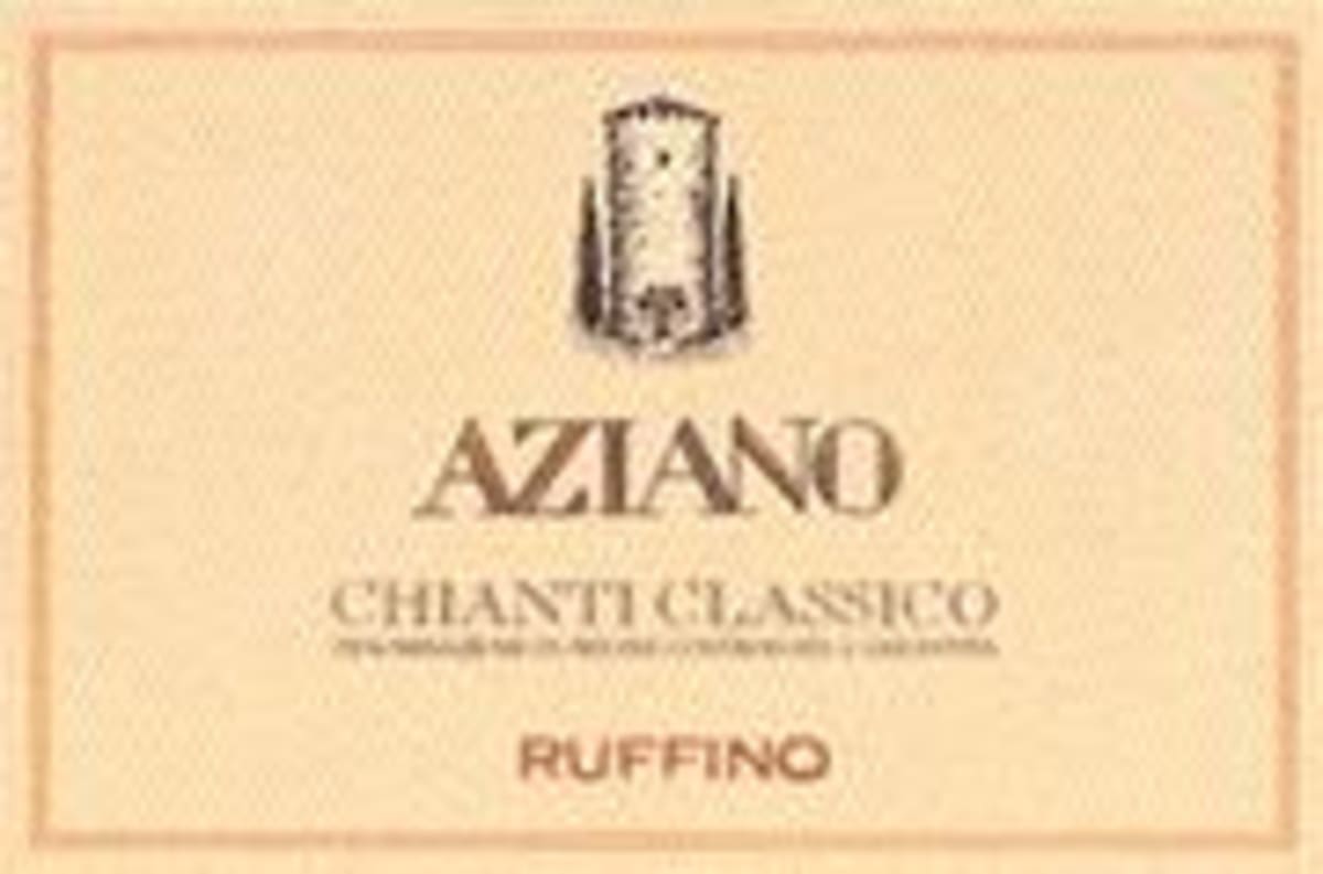 Ruffino Aziano Chianti Classico 1998 Front Label