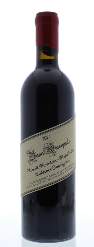 Dunn Howell Mountain Cabernet Sauvignon 2012 Front Bottle Shot