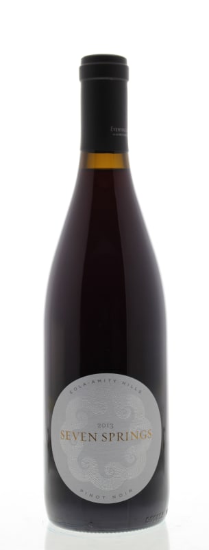 Evening Land Seven Springs Vineyard Pinot Noir 2013 Front Bottle Shot