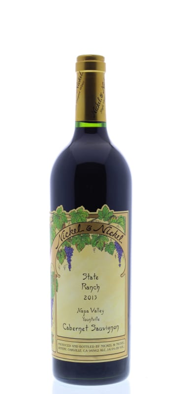 Nickel & Nickel State Ranch Cabernet Sauvignon 2013 Front Bottle Shot