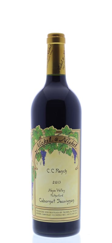 Nickel & Nickel C.C. Ranch Cabernet Sauvignon 2013 Front Bottle Shot