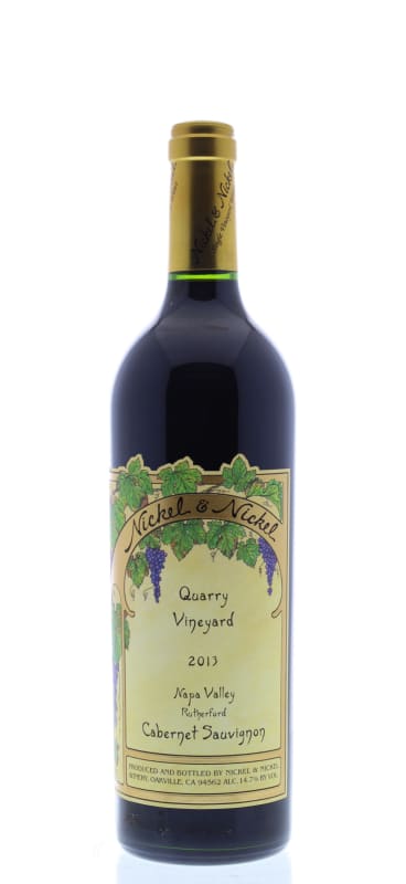 Nickel & Nickel Quarry Vineyard Cabernet Sauvignon 2013 Front Bottle Shot