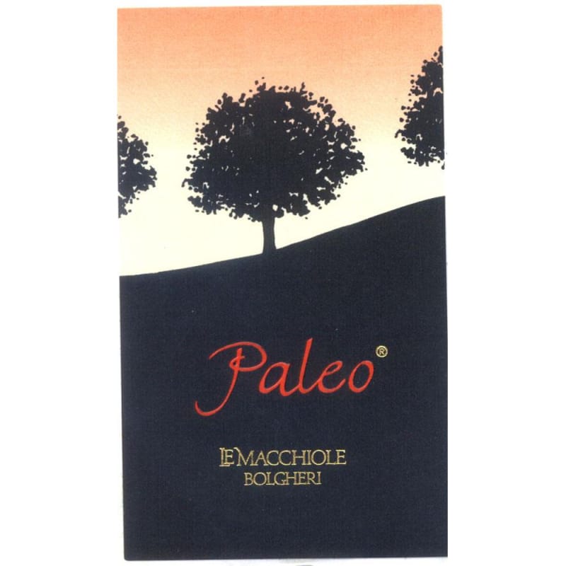 Le Macchiole Paleo 2002 Front Label