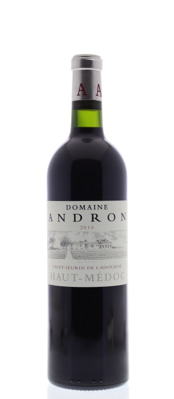 Domaine Andron 2010 Front Bottle Shot